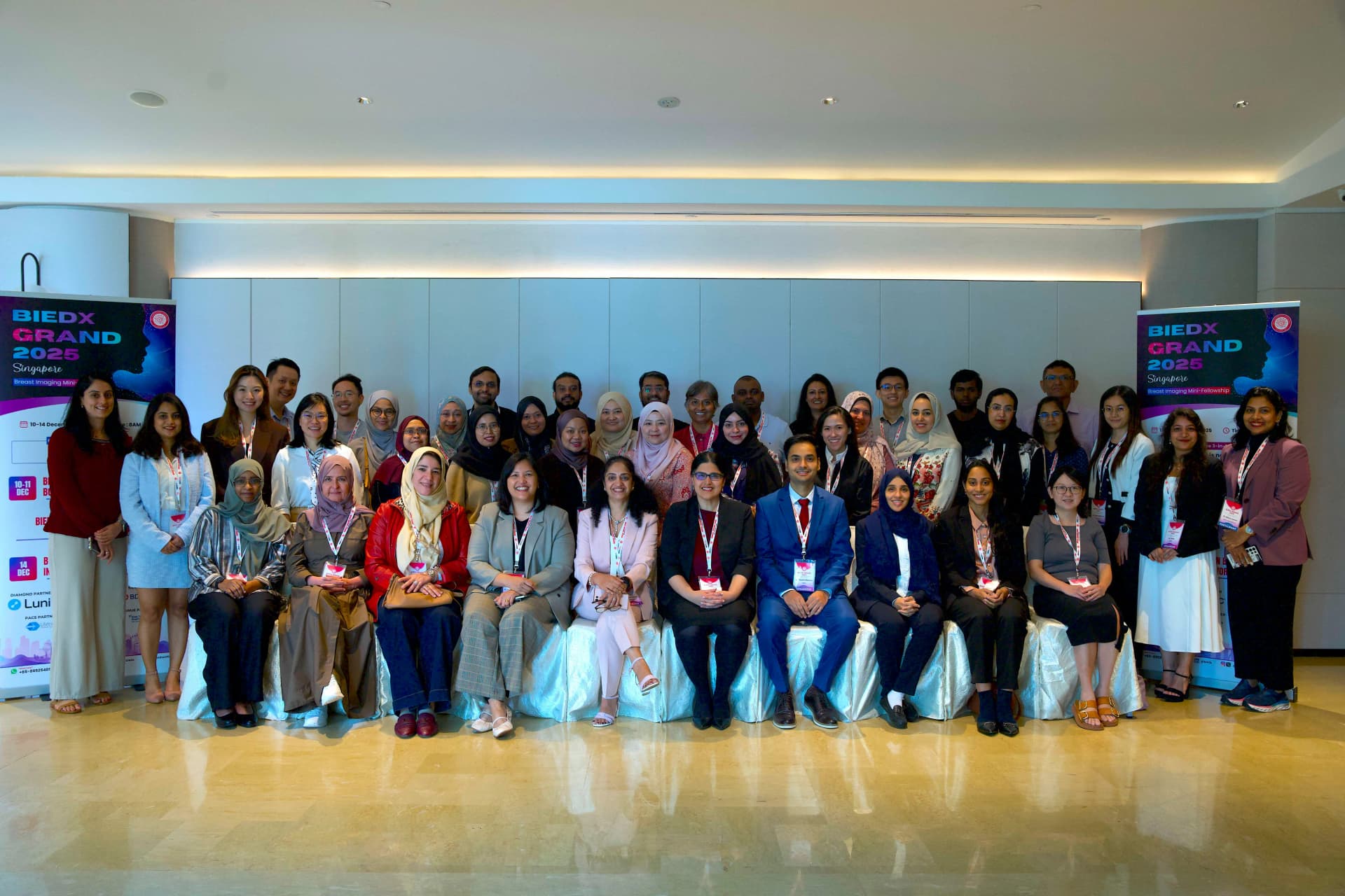 Medical professionals collaborating